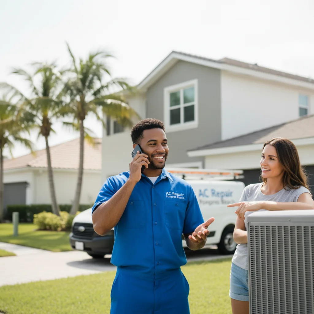AC Repair Pompano Beach customer support in Wittmann